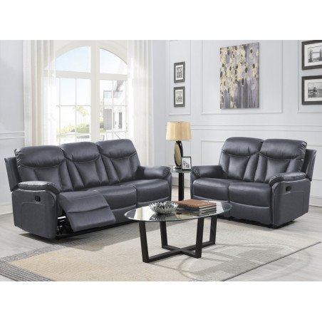 Vermont 3+2 Recliner Sofa Set - Buy Furniture Online | Modern Furniture USA & Gulf