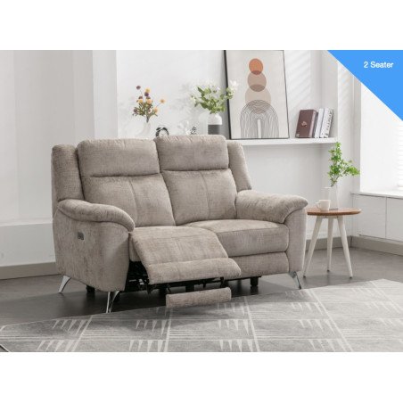 Monroe Electric Recliner 3+2 Sofa Set - Buy Furniture Online | Modern Furniture USA & Gulf