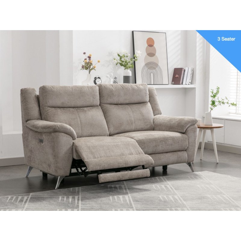 Monroe Electric Recliner 3+2 Sofa Set - Buy Furniture Online | Modern Furniture USA & Gulf