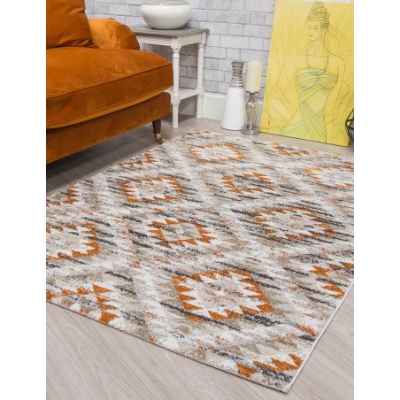 Ardenne Azteca Pumpkin Rug - Buy Furniture Online | Modern Furniture USA & Gulf