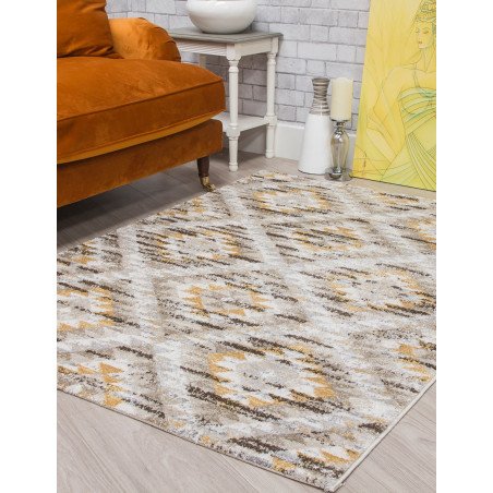 Ardenne Azteca Ochre Rug - Buy Furniture Online | Modern Furniture USA & Gulf
