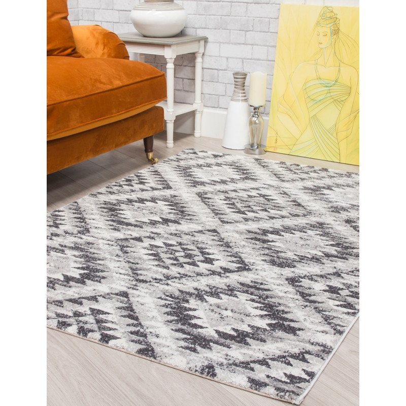 Ardenne Azteca Grey Rug - Buy Furniture Online | Modern Furniture USA & Gulf