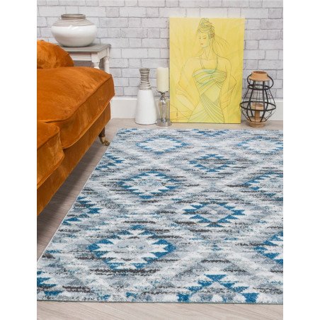 Ardenne Azteca Blue Rug - Buy Furniture Online | Modern Furniture USA & Gulf
