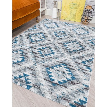 Ardenne Azteca Blue Rug - Buy Furniture Online | Modern Furniture USA & Gulf