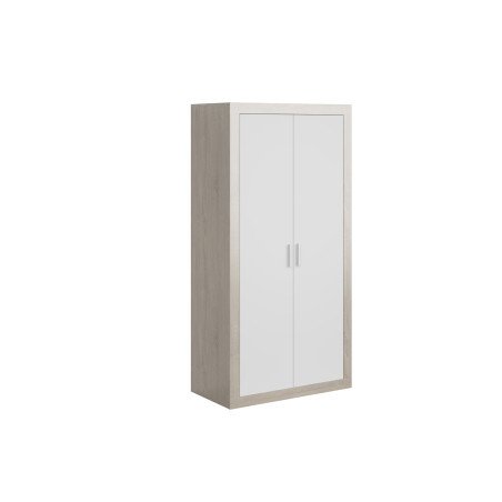 Camille 2 Door Combined Wardrobe - Buy Wardrobe Online | Modern Furniture USA & Gulf