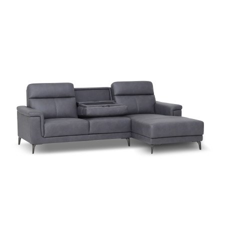 Frederico Sectional RHF Chaise w/DDT - Buy Furniture Online | Modern Furniture USA & Gulf