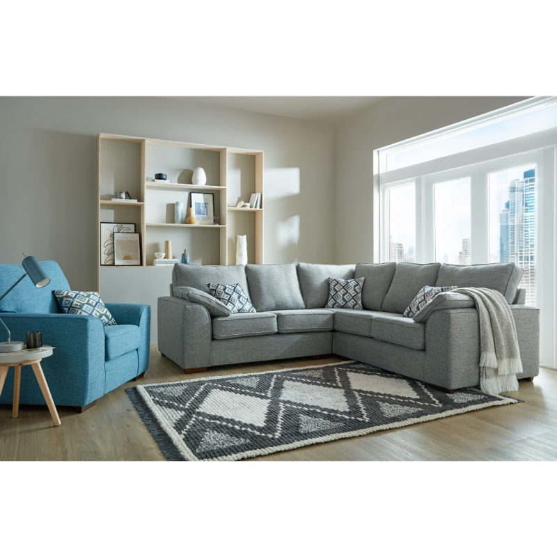 Midleton 2 Corner 2 Sofa with Square - Buy Furniture Online | Modern Furniture USA & Gulf
