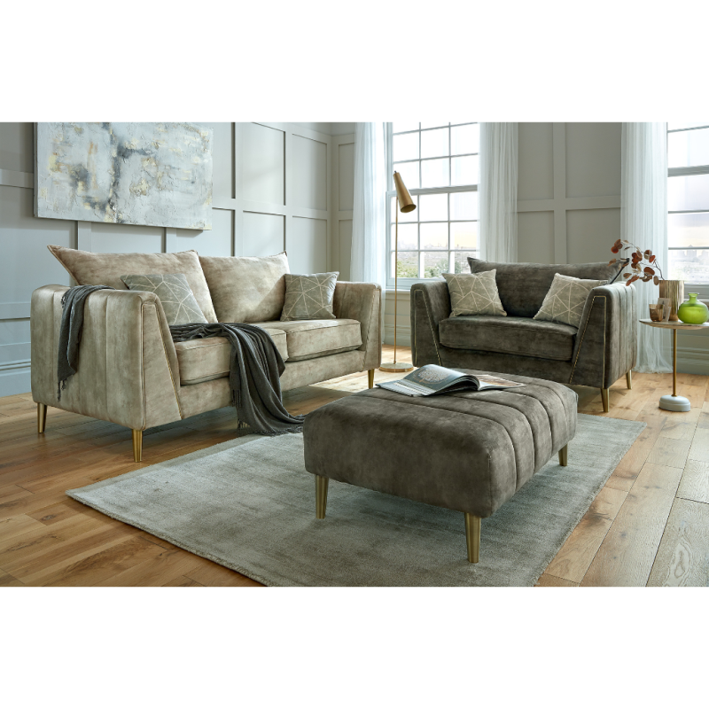 Bohemia 3 Seater Fixed Sofa - Buy Furniture Online | Modern Furniture USA & Gulf