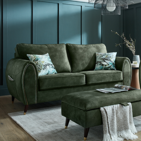 Sanremo 3 Seater Fixed Sofa - Buy Furniture Online | Modern Furniture USA & Gulf