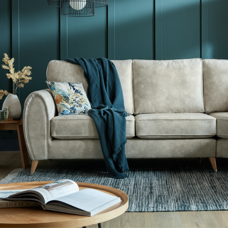 Sanremo 3 Corner 1 Sofa with Wedge - Buy Furniture Online | Modern Furniture USA & Gulf