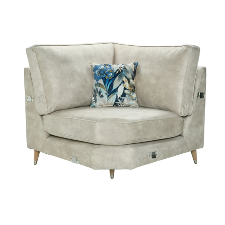 Sanremo 3 Corner 1 Sofa with Wedge - Buy Furniture Online | Modern Furniture USA & Gulf