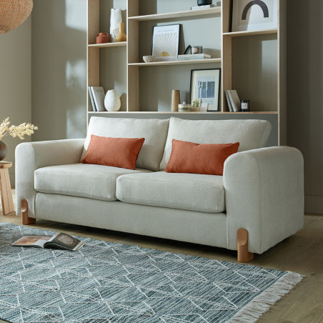 Preston 3 Seater Fixed Sofa - Buy Furniture Online | Modern Furniture USA & Gulf