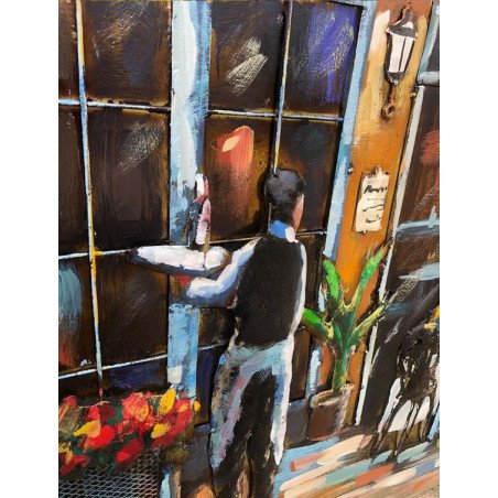 3D Metal and Wood Wall Picture - Buy Furniture Online | Modern Furniture USA & Gulf