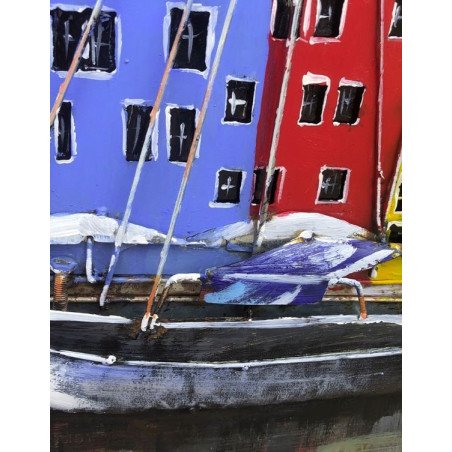 3D Metal and Wood Wall Picture - Buy Furniture Online | Modern Furniture USA & Gulf