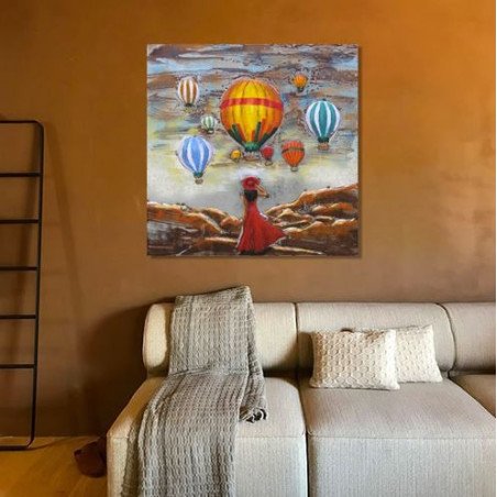 3D Metal and Wood Wall Picture - Buy Furniture Online | Modern Furniture USA & Gulf