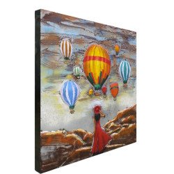 3D Metal and Wood Wall Picture - Buy Furniture Online | Modern Furniture USA & Gulf 2