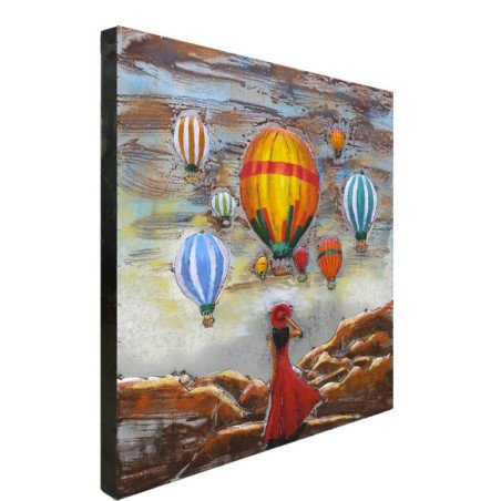 3D Metal and Wood Wall Picture - Buy Furniture Online | Modern Furniture USA & Gulf