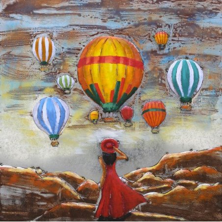 3D Metal and Wood Wall Picture - Buy Furniture Online | Modern Furniture USA & Gulf