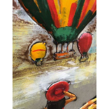 3D Metal and Wood Wall Picture - Buy Furniture Online | Modern Furniture USA & Gulf