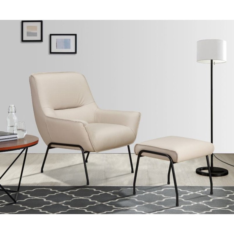Lindo Armchair & Stool - Buy Furniture Online | Modern Furniture USA & Gulf