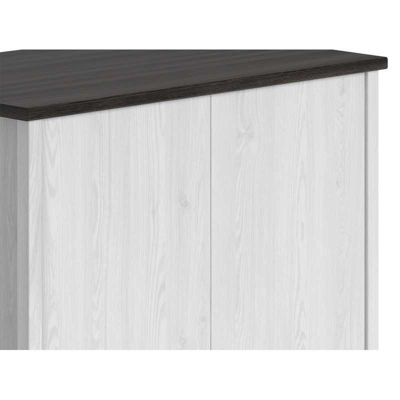 Hampshire 2 Door 1 Drawer Wardrobe - Buy Wardrobe Online | Modern Furniture USA & Gulf