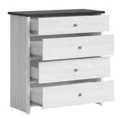 Hampshire 4 Drawer Chest - Buy Chest of Drawers Online | Modern Furniture USA & Gulf 2