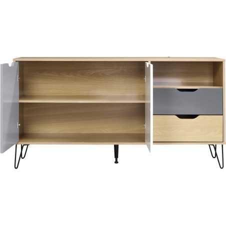 Bergen 2 Door 2 Drawer Sideboard - Buy Furniture Online | Modern Furniture USA & Gulf