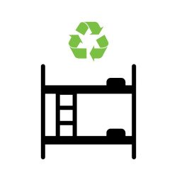 Bunk Bed Frame Recycling - Buy Furniture Online | Modern Furniture USA & Gulf