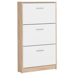 Devon 3 Drawer Shoe Cabinet - Buy Storage Cabinet Online | Modern Furniture USA & Gulf
