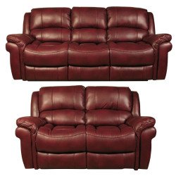 Farnham 3+2 Manual Recliner Sofa Set - Buy Furniture Online | Modern Furniture USA & Gulf