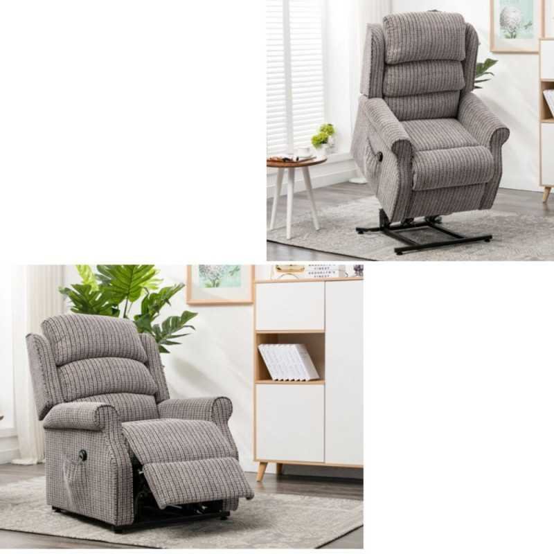 Drancy Single Motor Lift & Tilt Recliner Armchair - Buy Furniture Online | Modern Furniture USA & Gulf