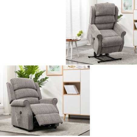 Drancy Single Motor Lift & Tilt Recliner Armchair - Buy Furniture Online | Modern Furniture USA & Gulf