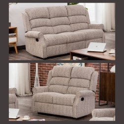 Drancy 3+2 Manual Recliner Sofa Set - Buy Furniture Online | Modern Furniture USA & Gulf