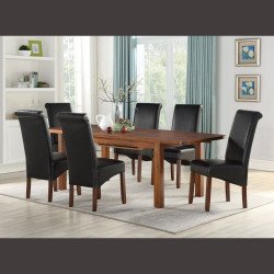 Andorra & Sophie 165cm Dining Set - Buy Furniture Online | Modern Furniture USA & Gulf