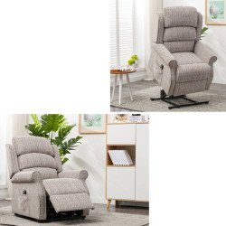Drancy Dual Motor Lift & Tilt Dual Armchair - Buy Furniture Online | Modern Furniture USA & Gulf