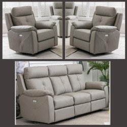 Milano Electric 3+1+1 Sofa Set - Buy Furniture Online | Modern Furniture USA & Gulf
