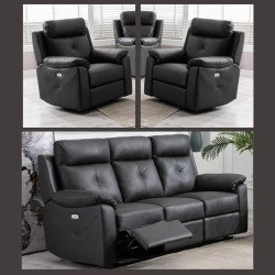 Milano Electric 3+1+1 Sofa Set - Buy Furniture Online | Modern Furniture USA & Gulf