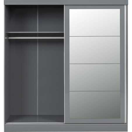 Nevada 2 Door Slider Wardrobe - Buy Wardrobe Online | Modern Furniture USA & Gulf
