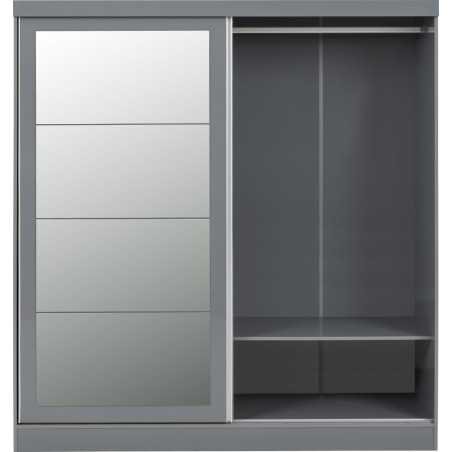 Nevada 2 Door Slider Wardrobe - Buy Wardrobe Online | Modern Furniture USA & Gulf