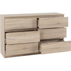 Malvern 6 Drawer Chest - Buy Chest of Drawers Online | Modern Furniture USA & Gulf 2