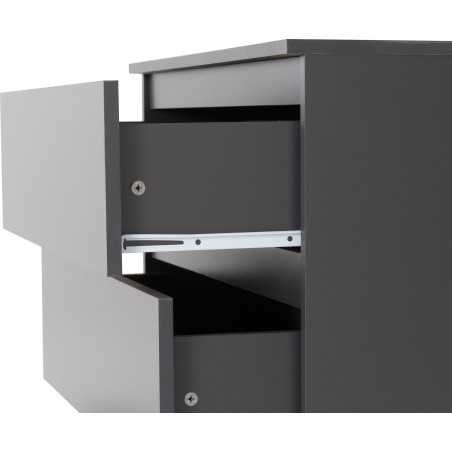Malvern 3 Drawer Chest - Buy Chest of Drawers Online | Modern Furniture USA & Gulf