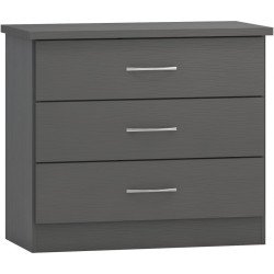 Nevada 3 Drawer Chest - Buy Chest of Drawers Online | Modern Furniture USA & Gulf