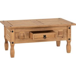 Corona 1 Drawer Coffee Table - Buy Coffee Table Online | Modern Furniture USA & Gulf 2