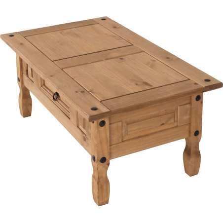Corona 1 Drawer Coffee Table - Buy Coffee Table Online | Modern Furniture USA & Gulf