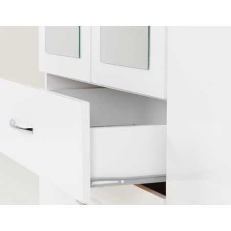 Nevada 3 Door 2 Drawer Wardrobe Wardrobe Bedroom Set - Buy Wardrobe Online | Modern Furniture USA & Gulf