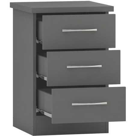Nevada 4 Door 2 Drawer Wardrobe Bedroom Set - Buy Wardrobe Online | Modern Furniture USA & Gulf