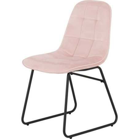 Quebec Wave Edge Table with Lukas Chairs Dining Set - Buy Furniture Online | Modern Furniture USA & Gulf