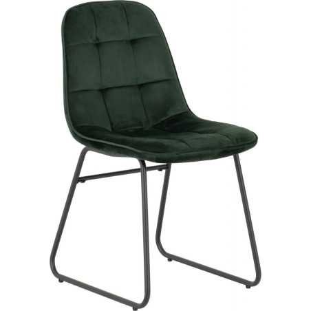 Quebec Straight Edge Table with Lukas Chairs Dining Set - Buy Furniture Online | Modern Furniture USA & Gulf