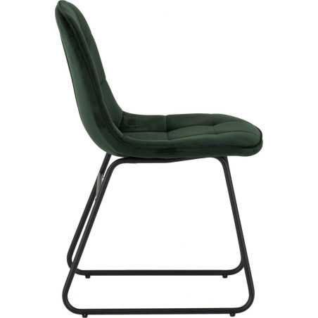 Quebec Straight Edge Table with Lukas Chairs Dining Set - Buy Furniture Online | Modern Furniture USA & Gulf