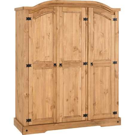 Corona 3 Door Wardrobe - Buy Wardrobe Online | Modern Furniture USA & Gulf